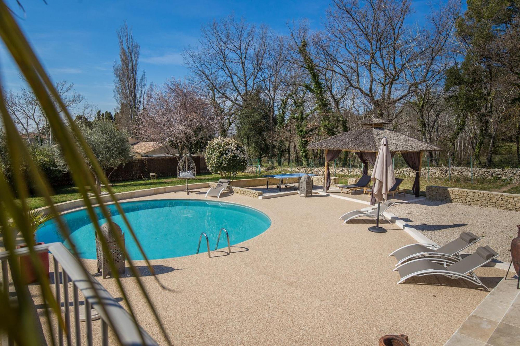 LʼIsle-sur-la-Sorgue El Sama-In , Piscine Chauffee 빌라 외부 사진