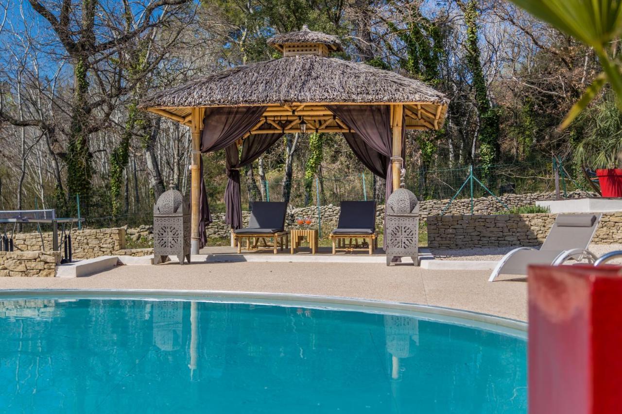 LʼIsle-sur-la-Sorgue El Sama-In , Piscine Chauffee 빌라 외부 사진